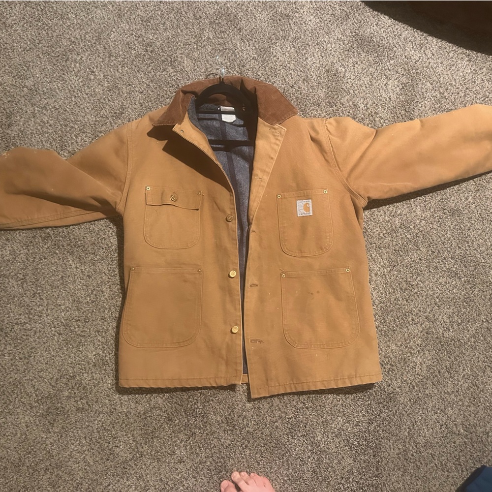 Carhartt Tan Canvas Jacket